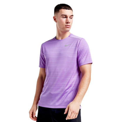 Nike Miler 1.0 Dri-Fit T-Shirt- Vivid Purple