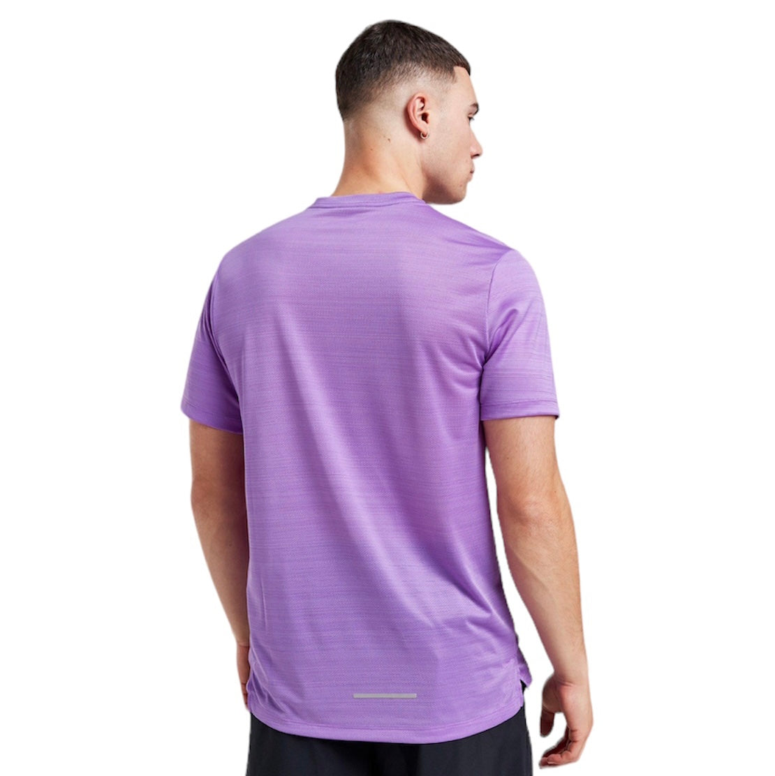 Nike miler best sale t shirt purple