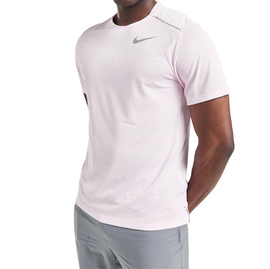 Nike Miler 1.0 Dri-Fit T-Shirt- Pink Foam